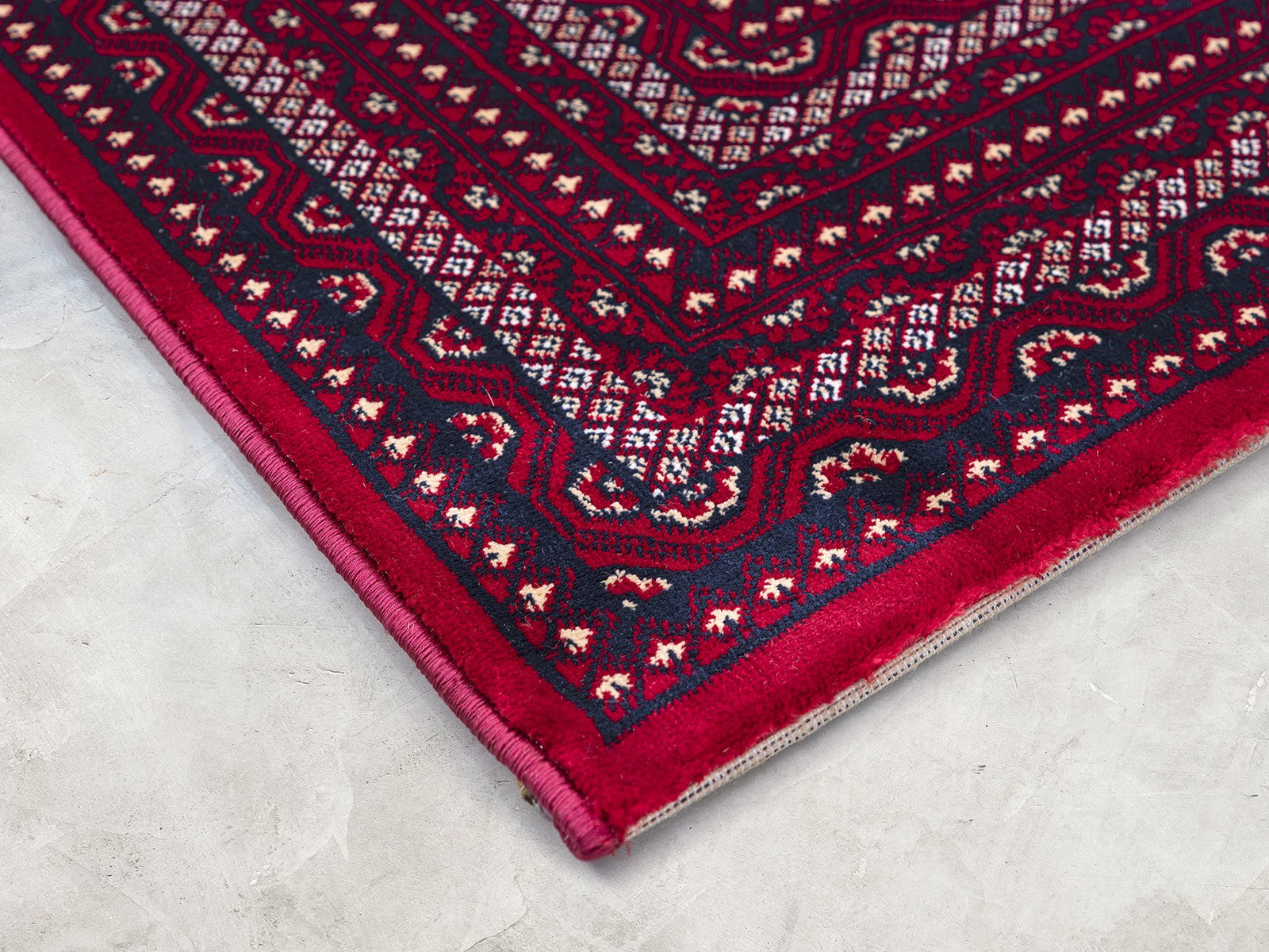 Vloerkleed Dubai Deluxe – Traditioneel Oosters Vloerkleed Bordeaux Rood