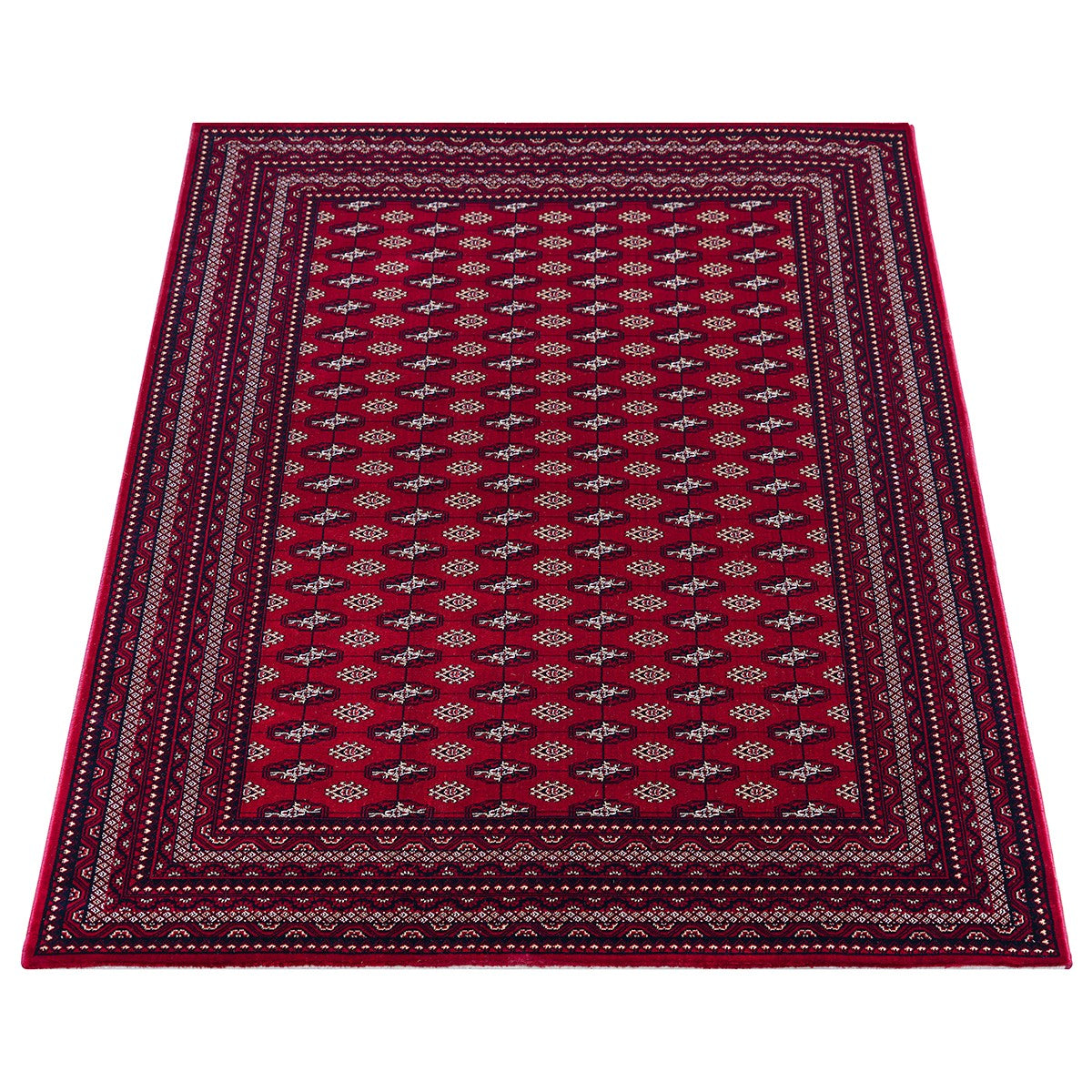 Vloerkleed Dubai Deluxe – Traditioneel Oosters Vloerkleed Bordeaux Rood