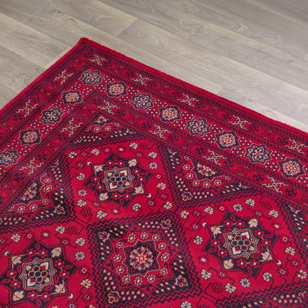 Vloerkleed Dubai Deluxe – Oosters Klassiek Tapijt Bordeaux Rood