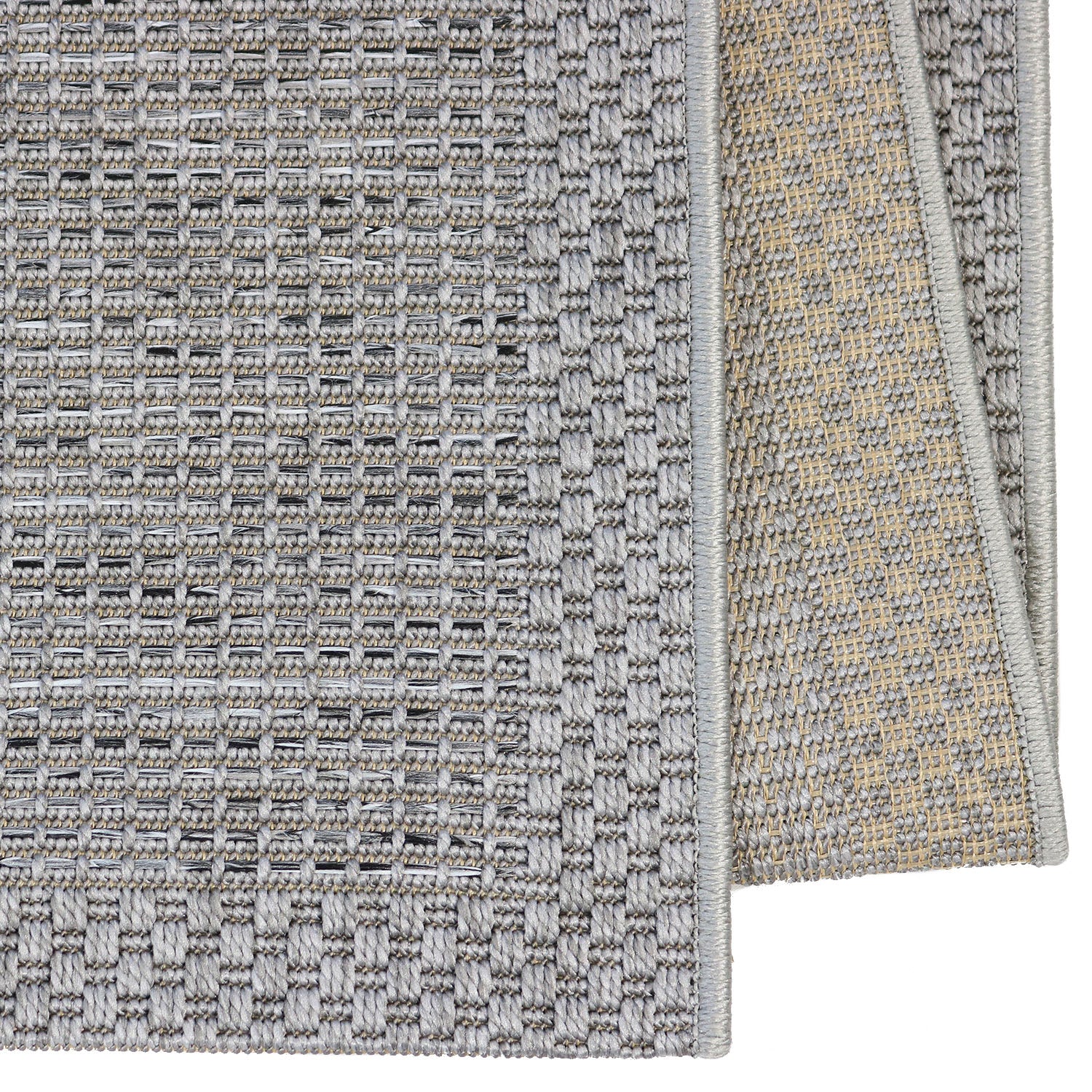 Vloerkleed Ottowa Grijs – In- & Outdoor Weerbestendig | Merinos