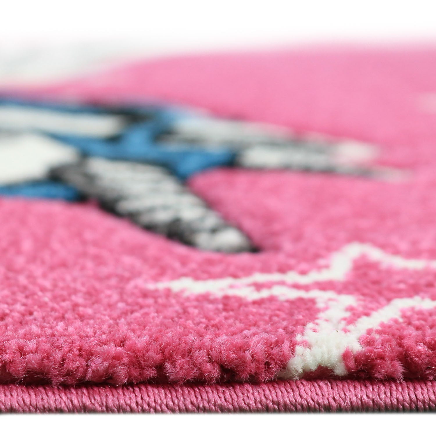 Karpet24 Kindervloerkleed Eenhoorn – Roze Speelkleed met Wolken & Sterren
