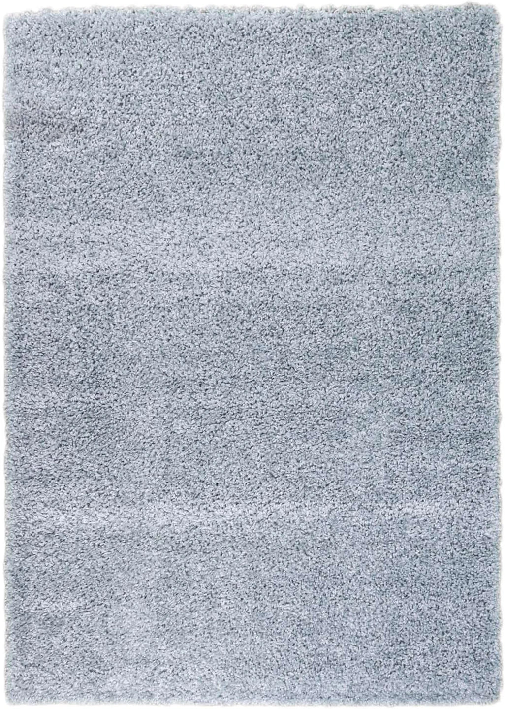Hoogpolig Vloerkleed Shaggy Ritual – Hoogpolig & Comfortabel – Turquoise - Vooraanzicht