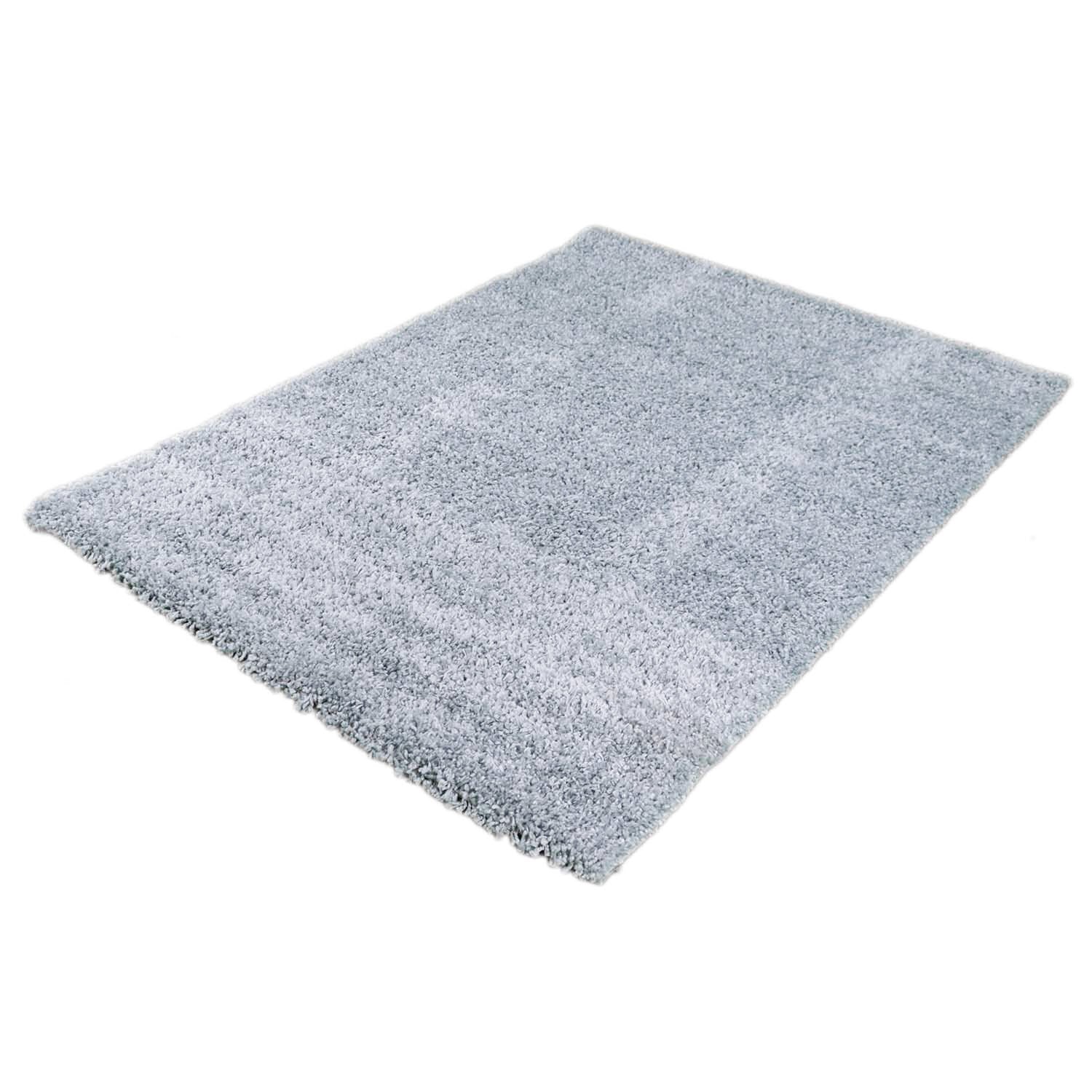 Hoogpolig Vloerkleed Shaggy Ritual – Hoogpolig & Comfortabel – Turquoise — sfeerbeeld in interieur