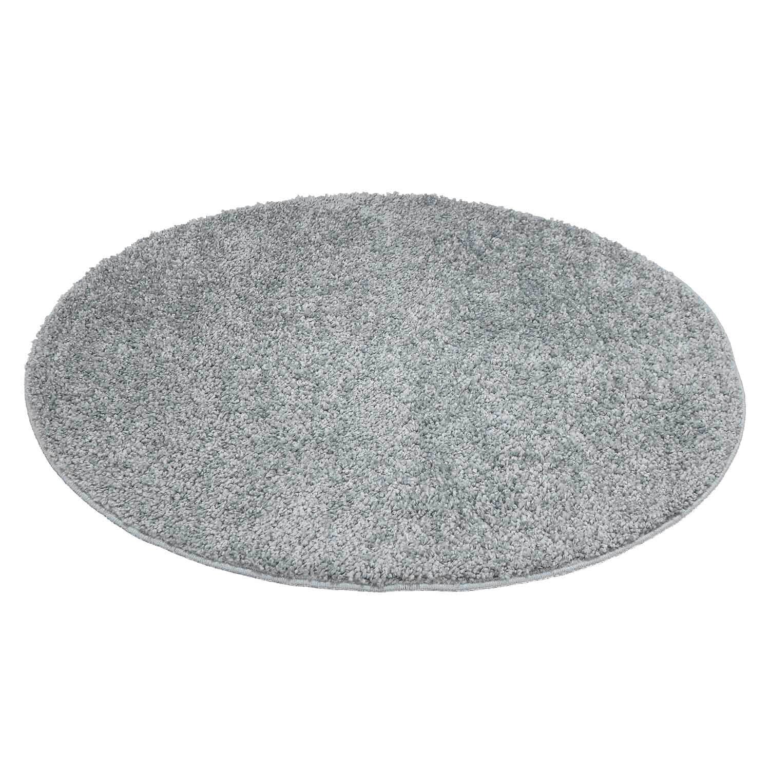 Hoogpolig Vloerkleed Shaggy Ritual – Hoogpolig & Comfortabel – Turquoise — vooraanzicht