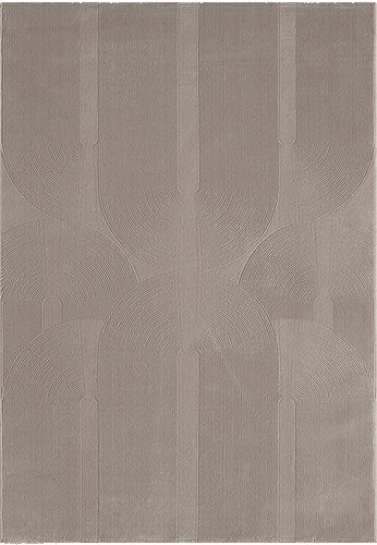 Vloerkleed Sign 1904 Beige – Warme Basis met Geweven Structuur – bovenaanzicht
