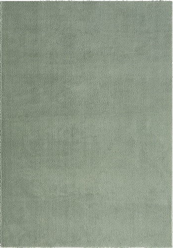 Vloerkleed Loft Washable Groen – Wasbaar Vloerkleed in Frisse Groentint – bovenaanzicht van het volledige kleed