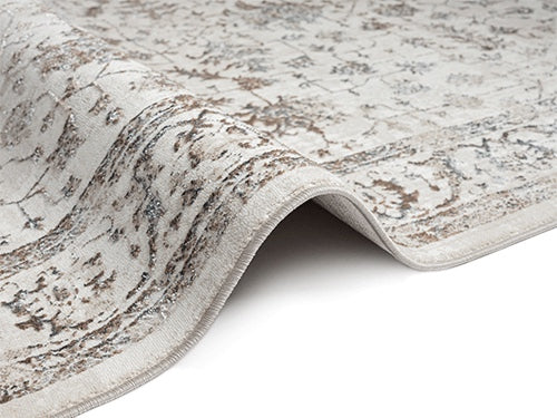 Vloerkleed Creation Crème – Tijdloos Geweven met Fijne Glans – loper in de hal