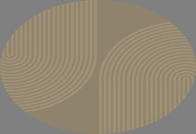 Vloerkleed Kenzy 5029 Naturel – Vlak Weefsel zonder Pool – detail van het vlakke weefsel