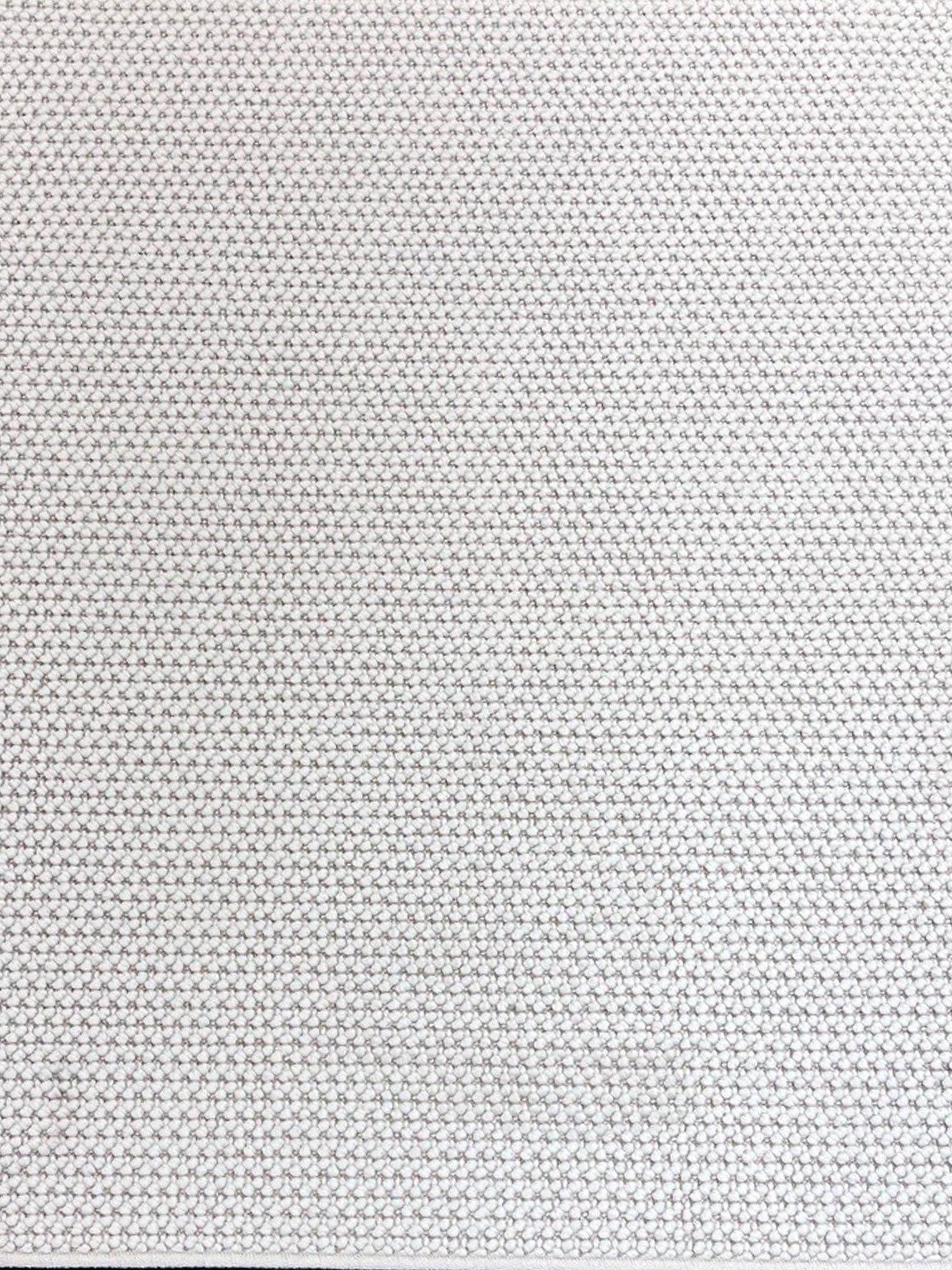 Vloerkleed Mira 7506 Crème – Laagpolig Geweven met Jute Rugzijde – bovenaanzicht van het hele kleed