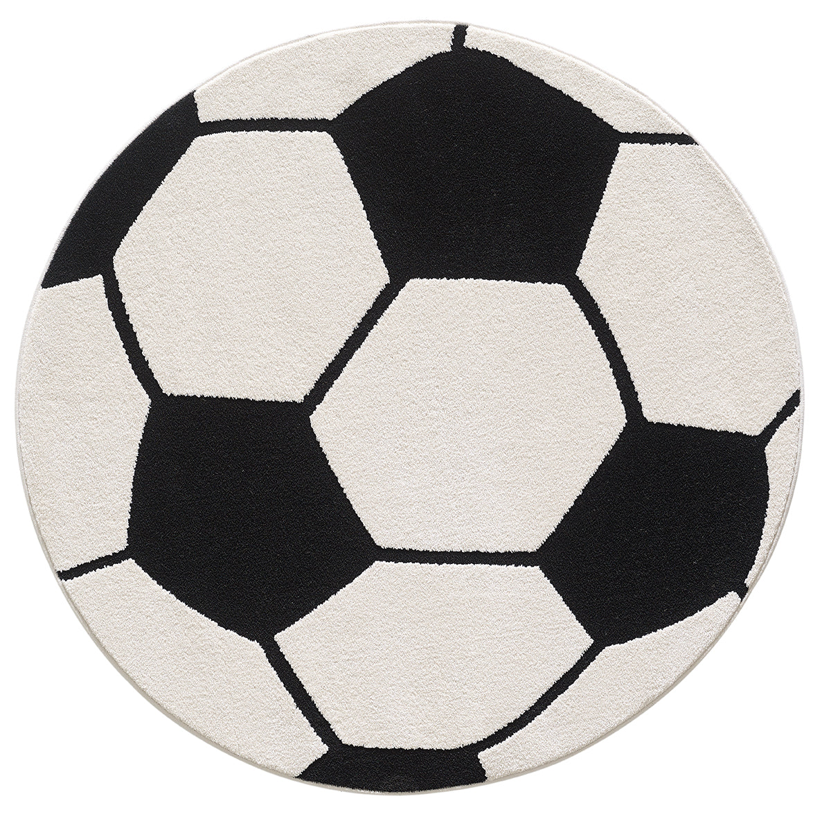 Vloerkleed Eclipse Kids 54038 Multicolour – Rond Kindervloerkleed met Cirkels – bovenaanzicht van het ronde kleed