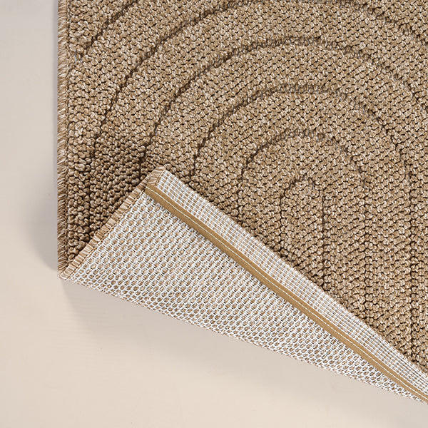 Vloerkleed Kos 7220 Naturel – Lage Luspool met Rustige Uitstraling – detail van de pool