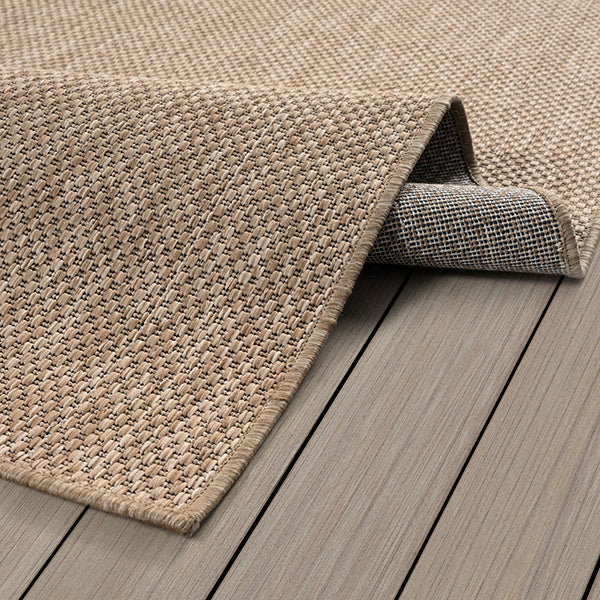 Vloerkleed Maestro Naturel – Buitenkleed met Natuurlijke Sisaluitstraling – detail van de sisalstructuur