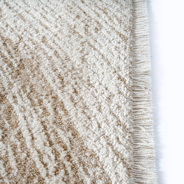 Vloerkleed Flowline 52074 Beige – Fijn Geweven Laagpolig Kleed van 7 mm – detail van de pool