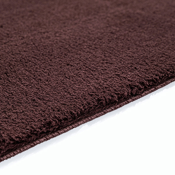 Vloerkleed Loft Washable Bordeaux – Wasbaar Vloerkleed in Diep Bordeauxrood – sfeerimpressie in de woonkamer