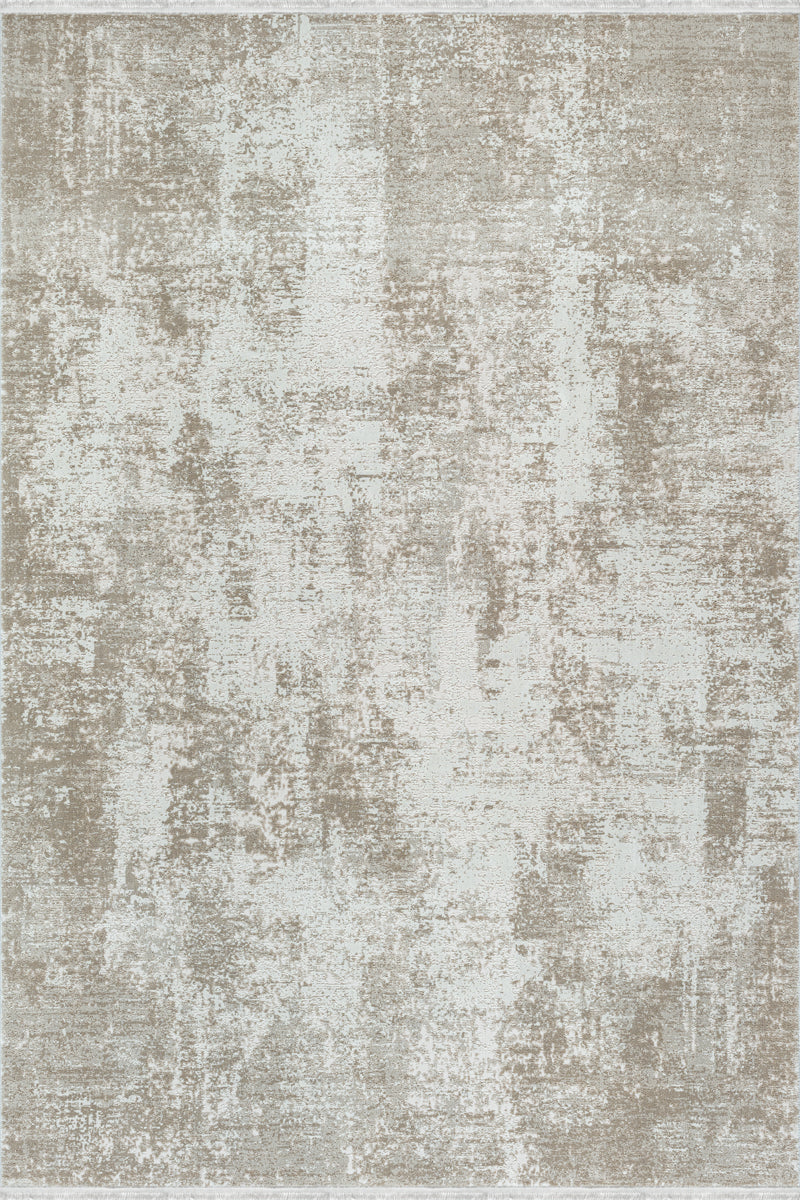 Vloerkleed Fabia Beige 171 – Dicht Geweven Laagpolig met 7 mm Pool – bovenaanzicht