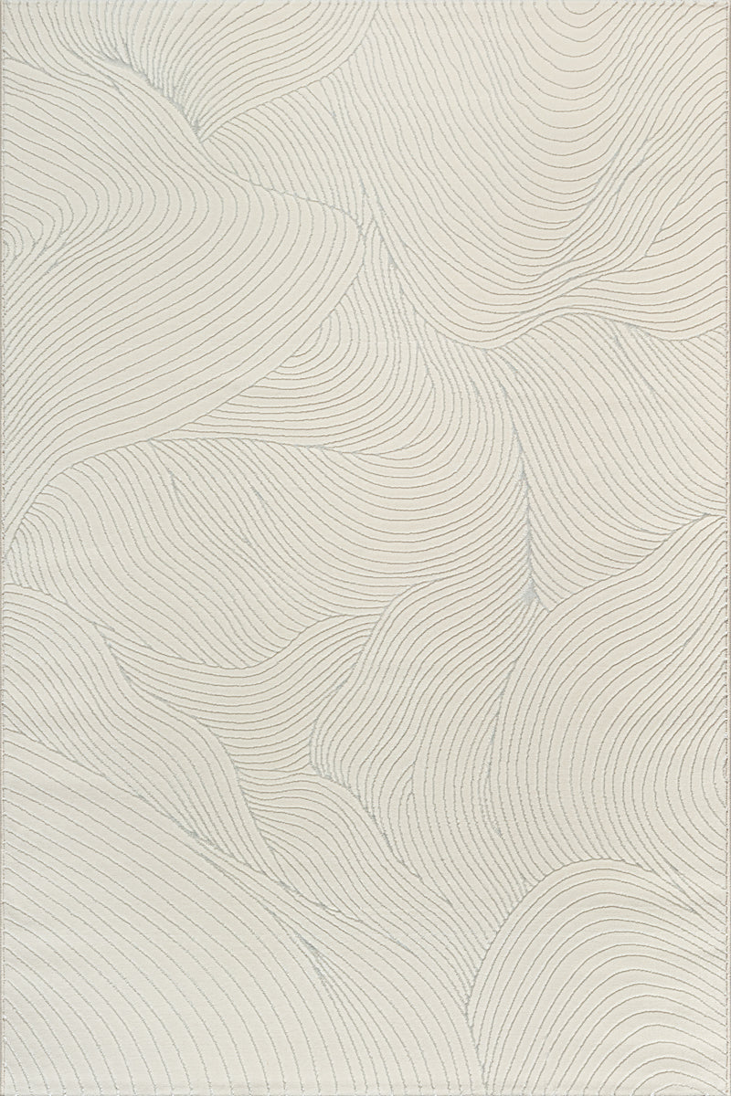 Vloerkleed Creation Crème – Open Dessin in Zeven Maten – bovenaanzicht