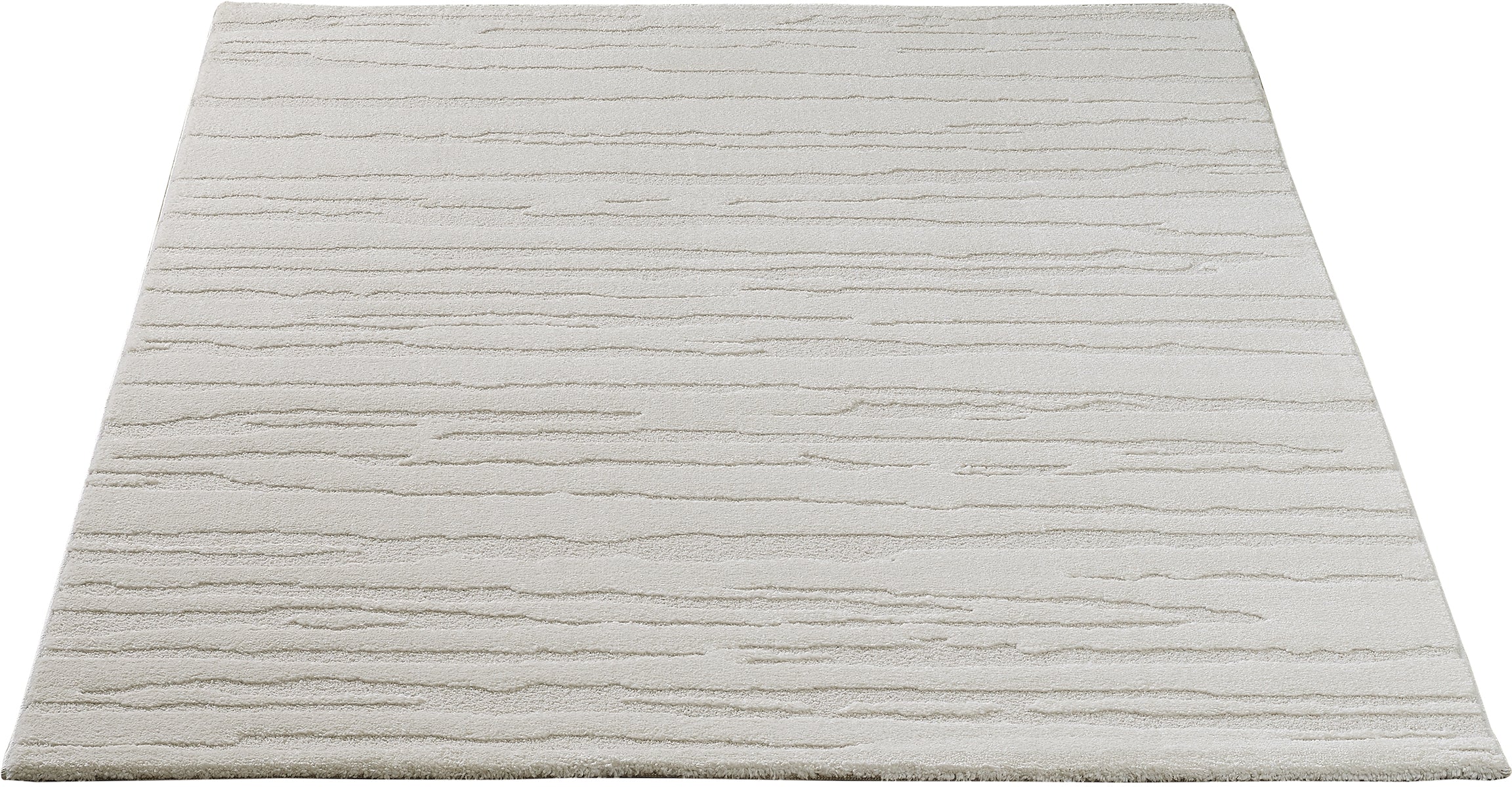 Vloerkleed Elio 2257 Crème – Rustig laagpolig met dichte pool – detail van de dichte pool