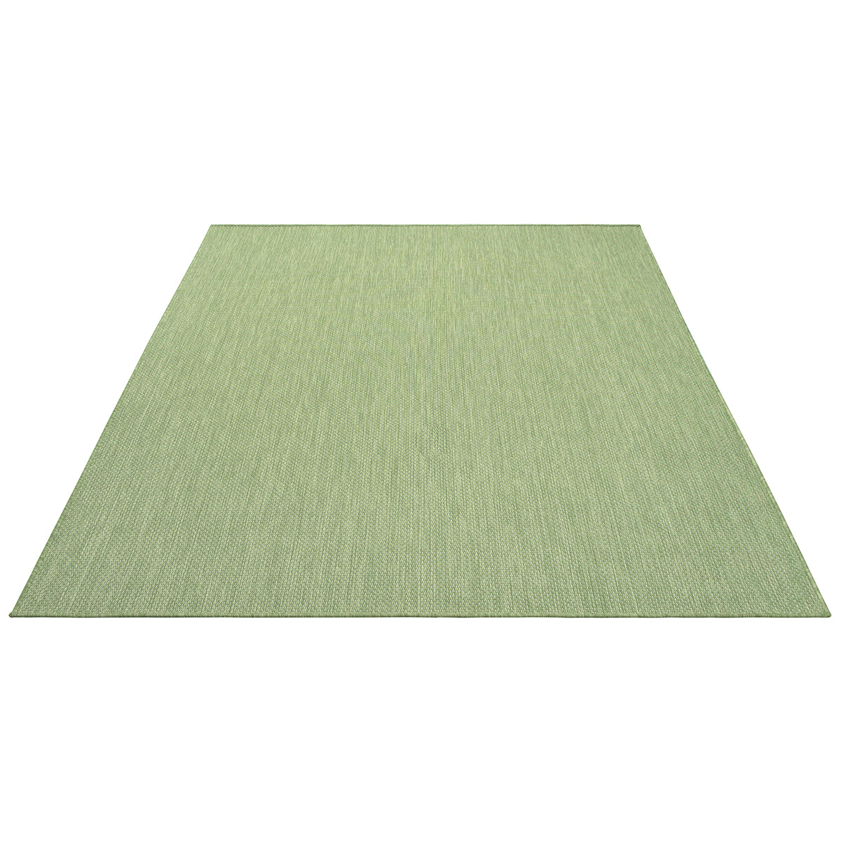 Vloerkleed Maestro Groen – Weerbestendige Sisallook voor Binnen en Buiten – detail van de geweven structuur