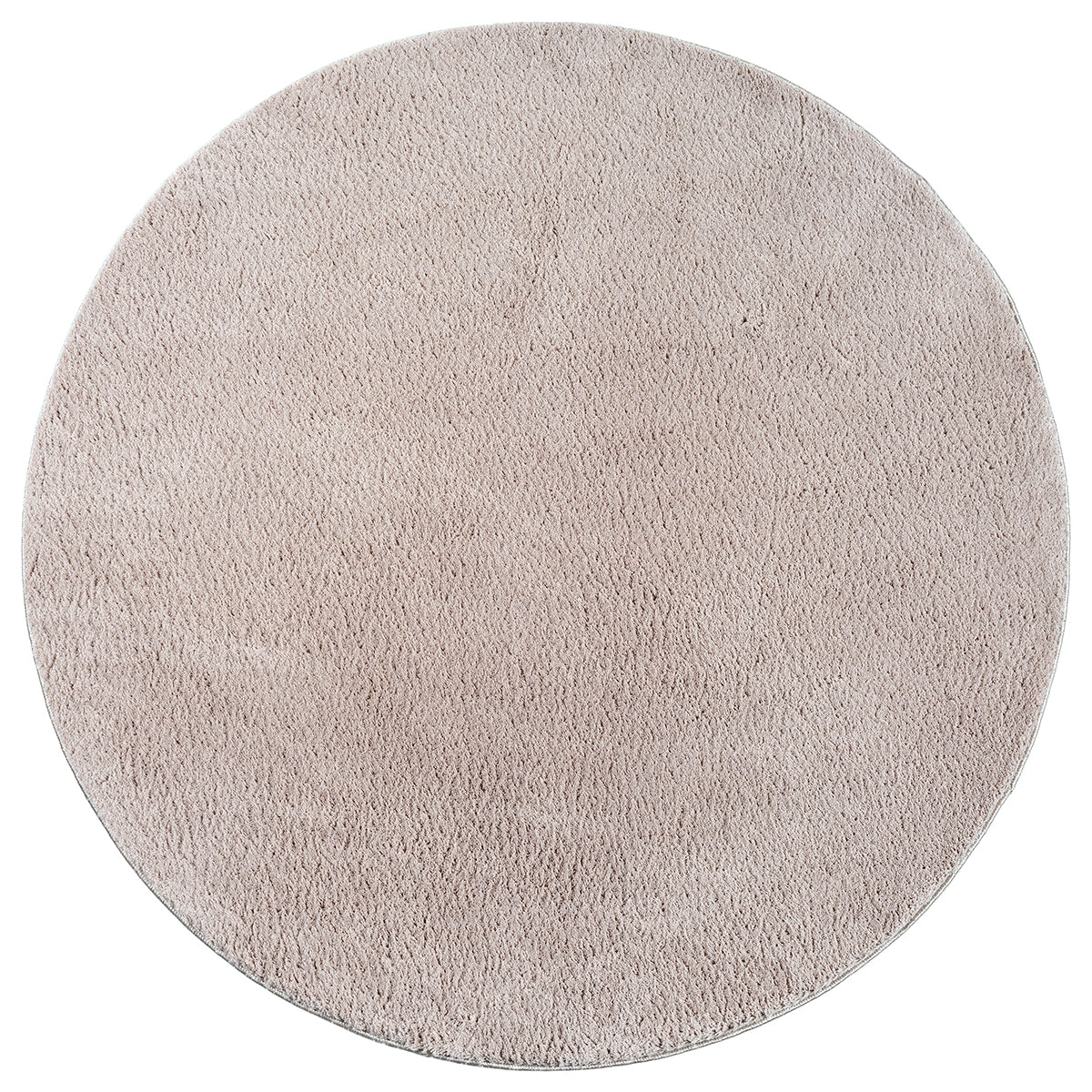 Vloerkleed Loft Washable Zand – Wasbaar Vloerkleed in Zachte Zandtint – detail van de geweven pool
