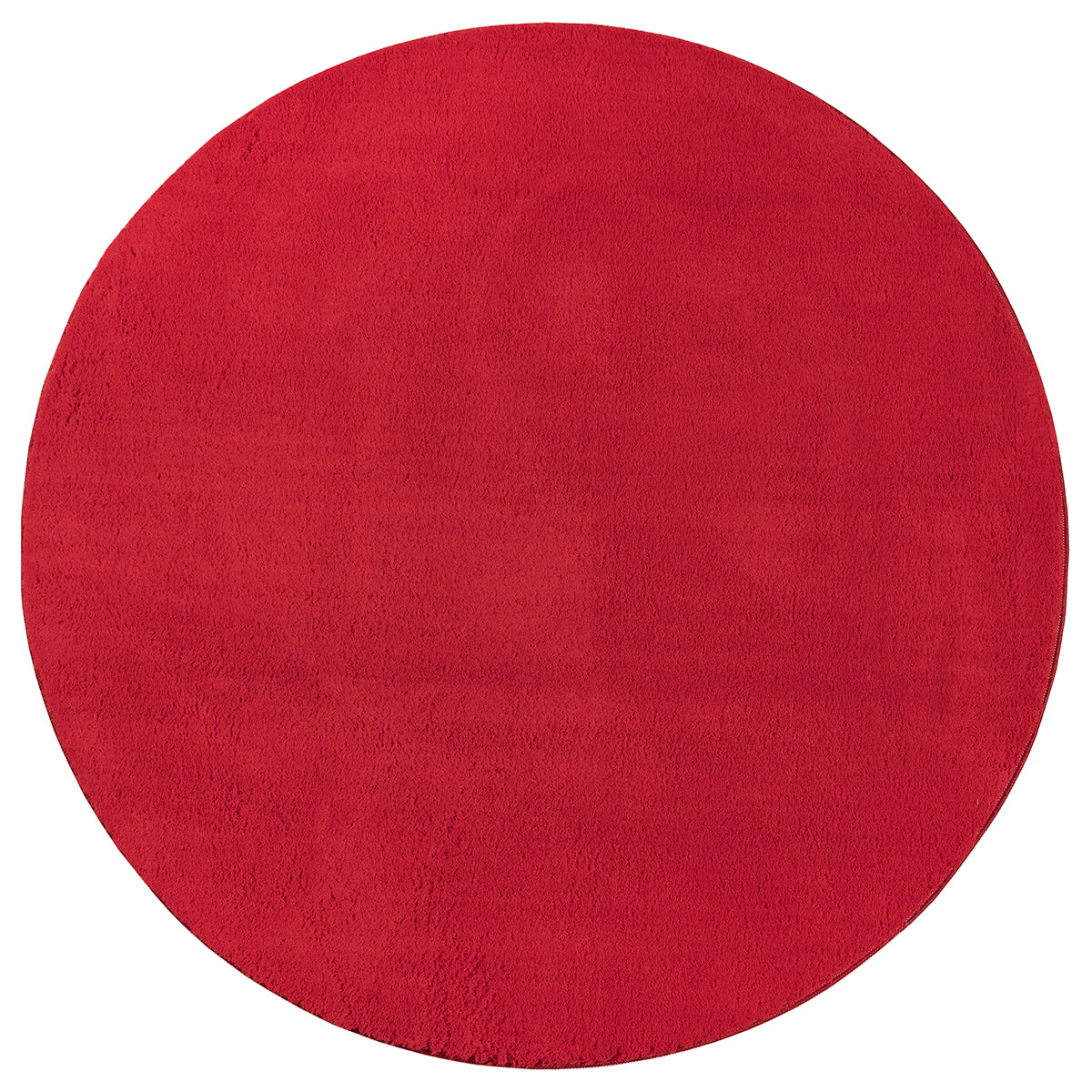 Vloerkleed Loft Washable Rood – Wasbaar Geweven Vloerkleed met 16 mm Pool – detail van de geweven pool