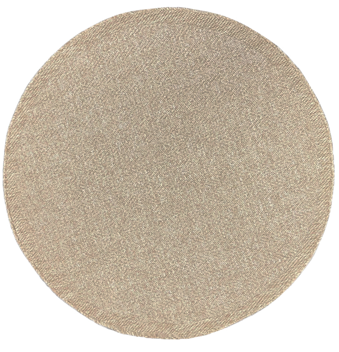 Vloerkleed Kenzy 5007 Naturel – Geweven met Jute Rugzijde – detail van het naturel weefsel