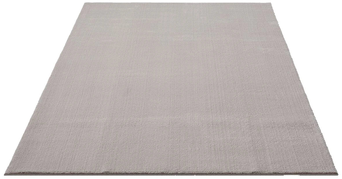 Karpet24 Loft – Luxe, Fluweelzacht Effen Vloerkleed in Zand, Modern & Stijlvol - Vooraanzicht