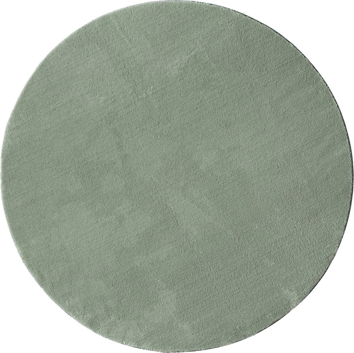 Karpet24 Loft – Luxe, Fluweelzacht Effen Vloerkleed in Mintgroen, Modern & Stijlvol - Vooraanzicht