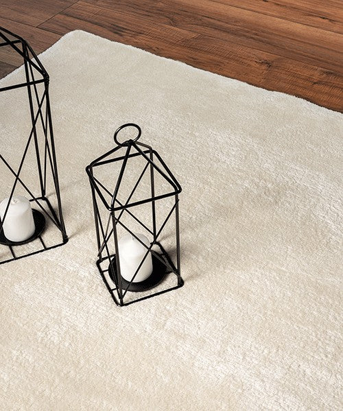 Karpet24 Loft – Luxe, Fluweelzacht Effen Vloerkleed in Beige, Modern & Stijlvol — sfeerbeeld in interieur