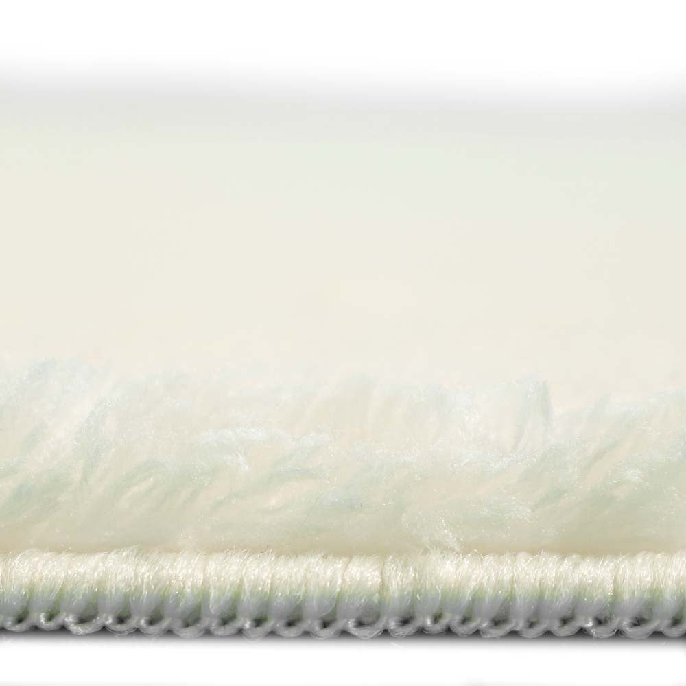 Karpet24 Loft – Luxe, Fluweelzacht Effen Vloerkleed in Cream, Modern & Stijlvol — detail weefsel