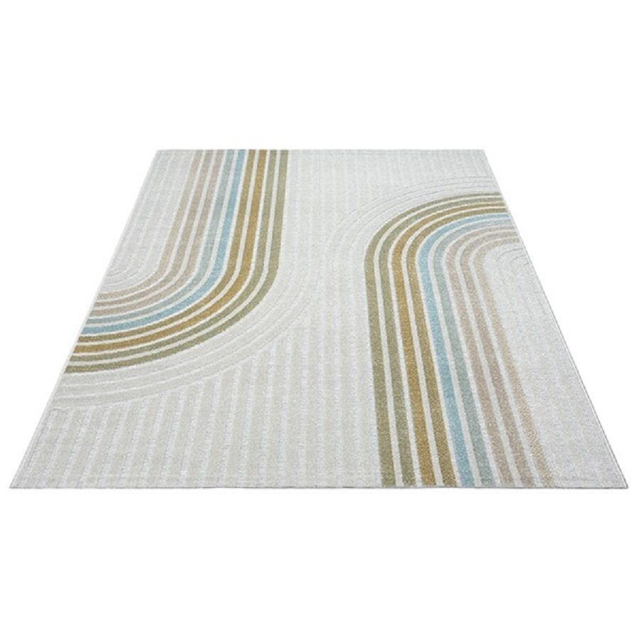 Karpet24 Mira – Stijlvol Boogpatroon Vloerkleed voor Binnen & Buiten - Vooraanzicht