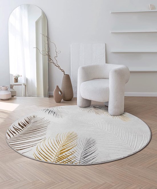 Karpet24 Modern Vloerkleed Creation - Laagpolig met Hoog-Laag Effect, Grijs - Vooraanzicht