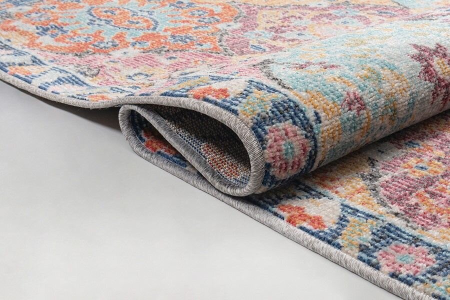 Karpet24 Salsa – Stijlvol Vintage Binnen- & Buiten vloerkleed, Meerkleurig - Vooraanzicht