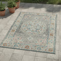 Karpet24 Salsa – Vintage Vloerkleed Grijs, Weerbestendig & UV-bestendig voor Binnen & Buiten