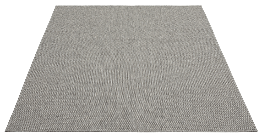 Karpet24 Sisal – Modern Effen Vloerkleed voor Binnen & Buiten, Grijs — detail weefsel