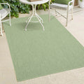 Karpet24 Sisal – Modern Effen Vloerkleed voor Binnen & Buiten, Groen