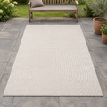 Vloerkleed Tenerife Plus 54221 Crème – Geweven met Jute Rugzijde