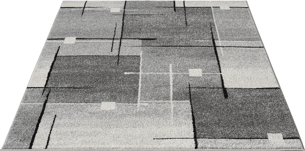Modern Geometrisch Laagpolig Vloerkleed - Detail
