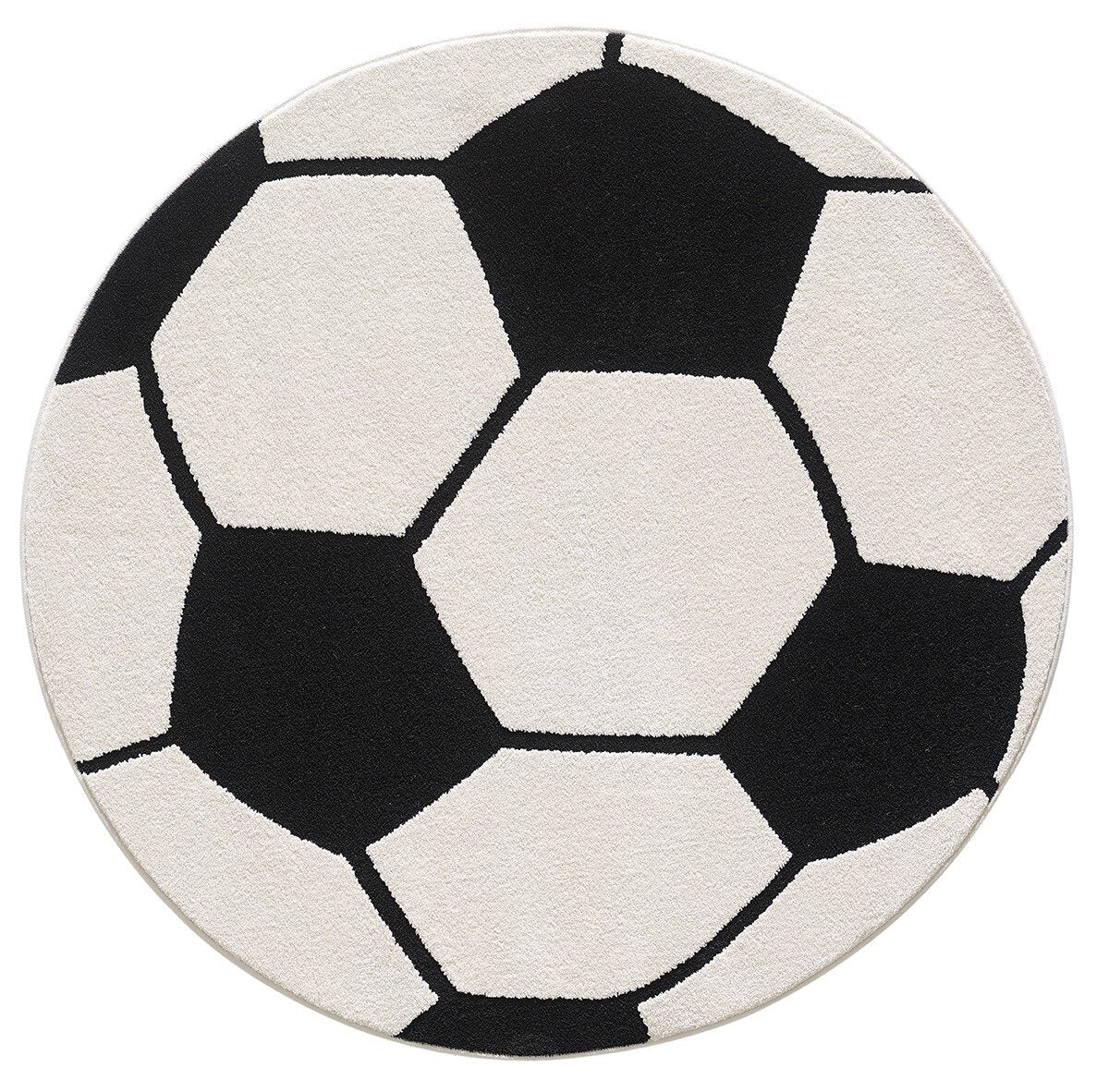 Rond Voetbal Vloerkleed - Detail
