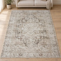 Teppich Aria 3201 Beige – Flacher Flor von 3 mm