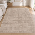 Teppich Arte Hellbeige – Viskose-Flor mit warmer Ausstrahlung