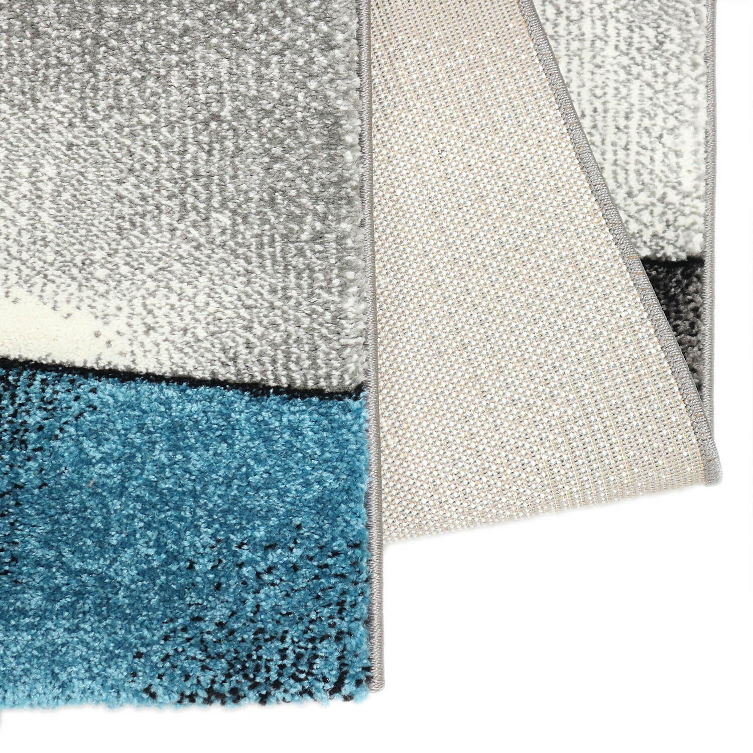 Vloerkleed Brilliance 660-930 Turquoise — hoek
