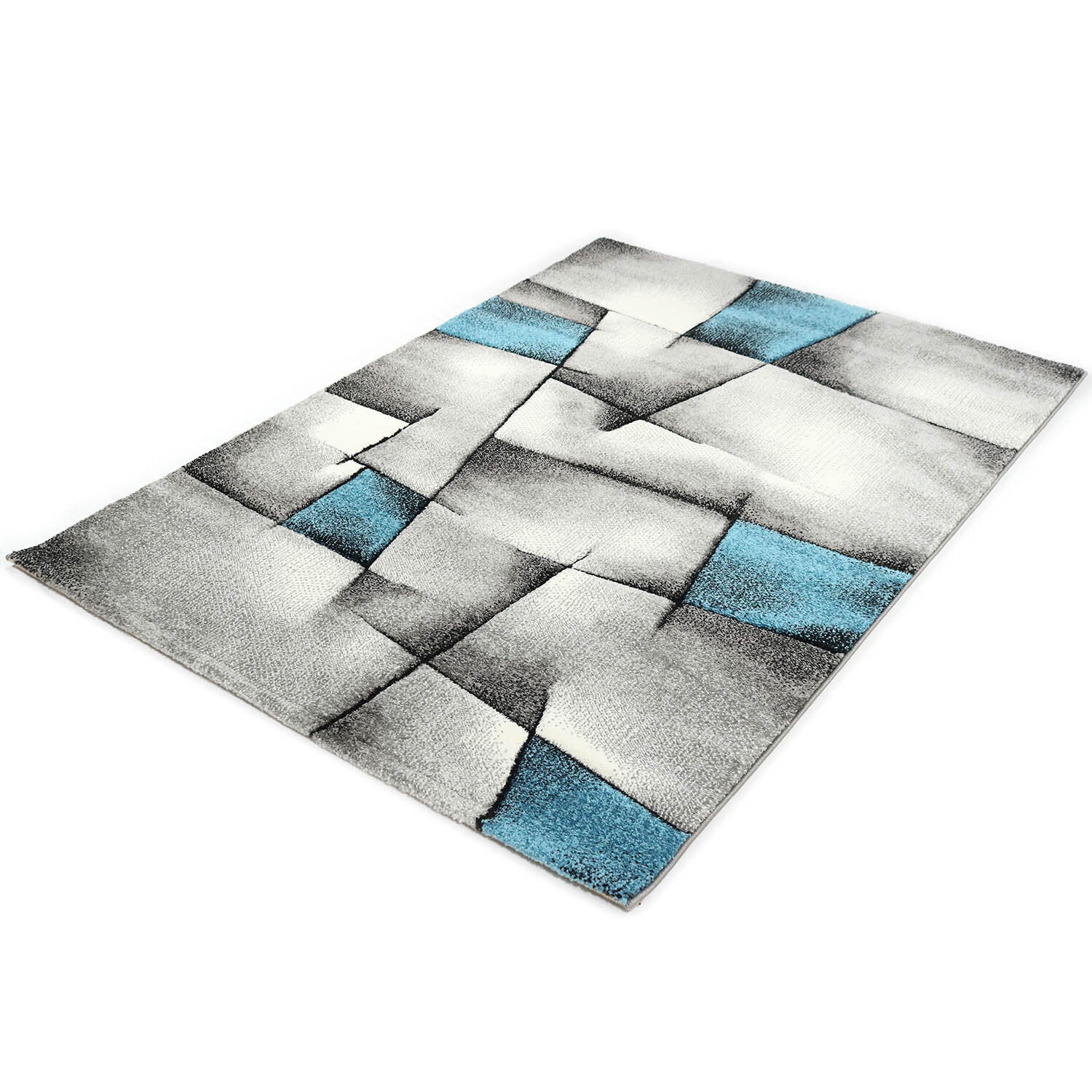 Vloerkleed Brilliance 660-930 Turquoise — detail weefsel