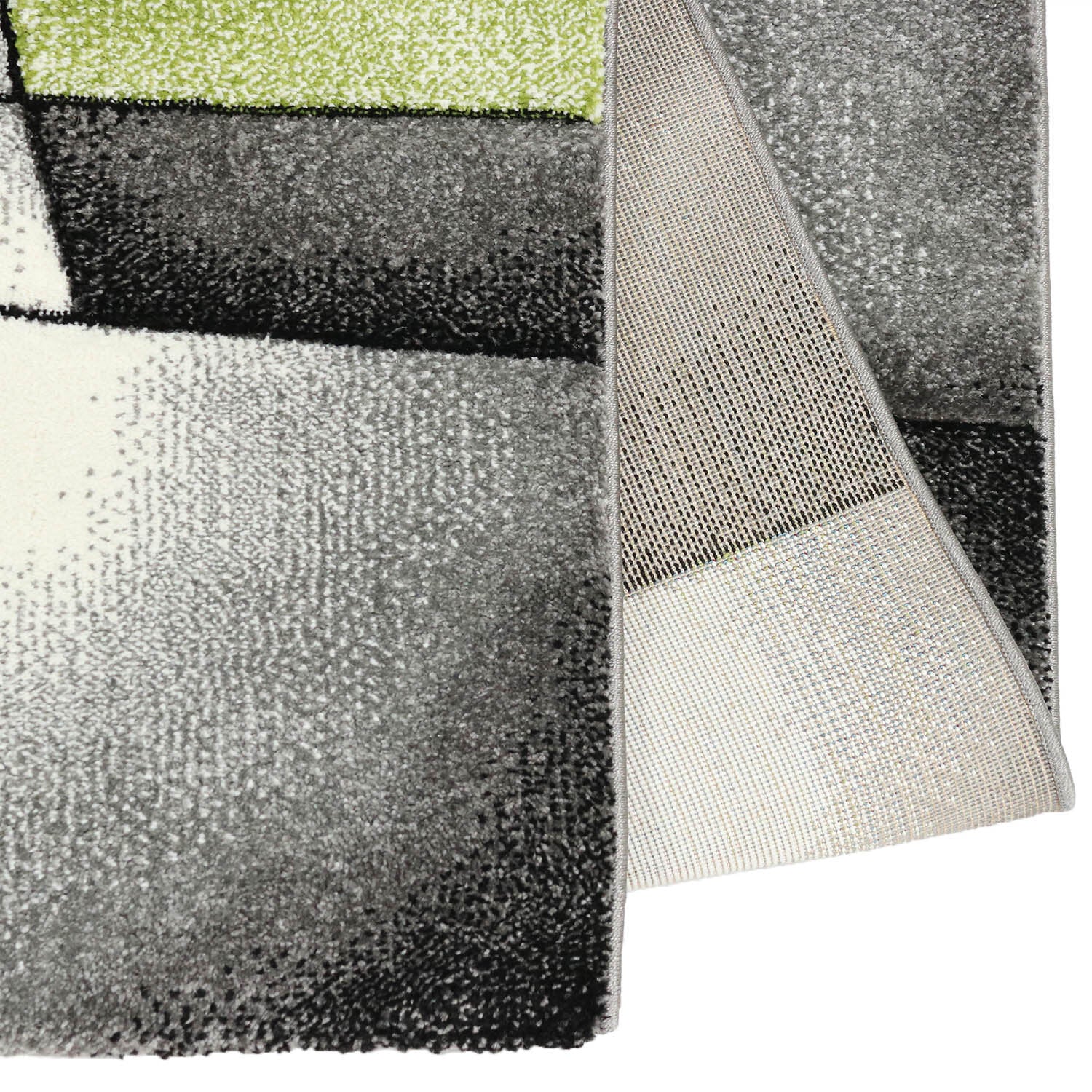 Vloerkleed Brilliance 660-940 Green — bovenaanzicht