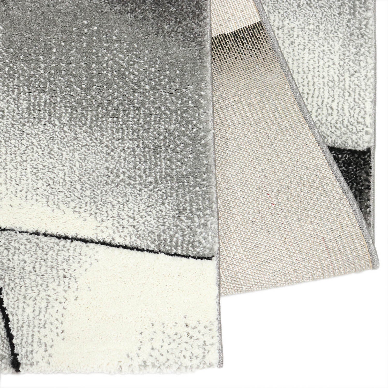 Vloerkleed Brilliance 660-990 Anthracite — bovenaanzicht