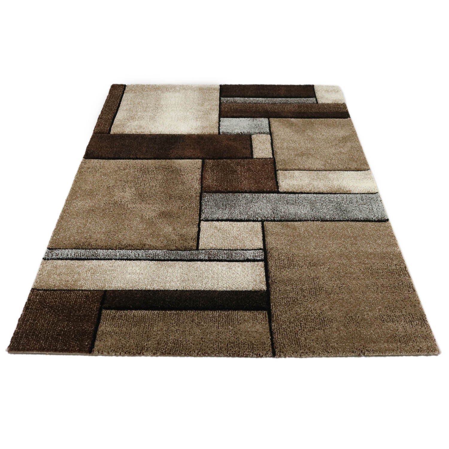 Vloerkleed Brilliance 661-71 Brown — sfeerbeeld in interieur