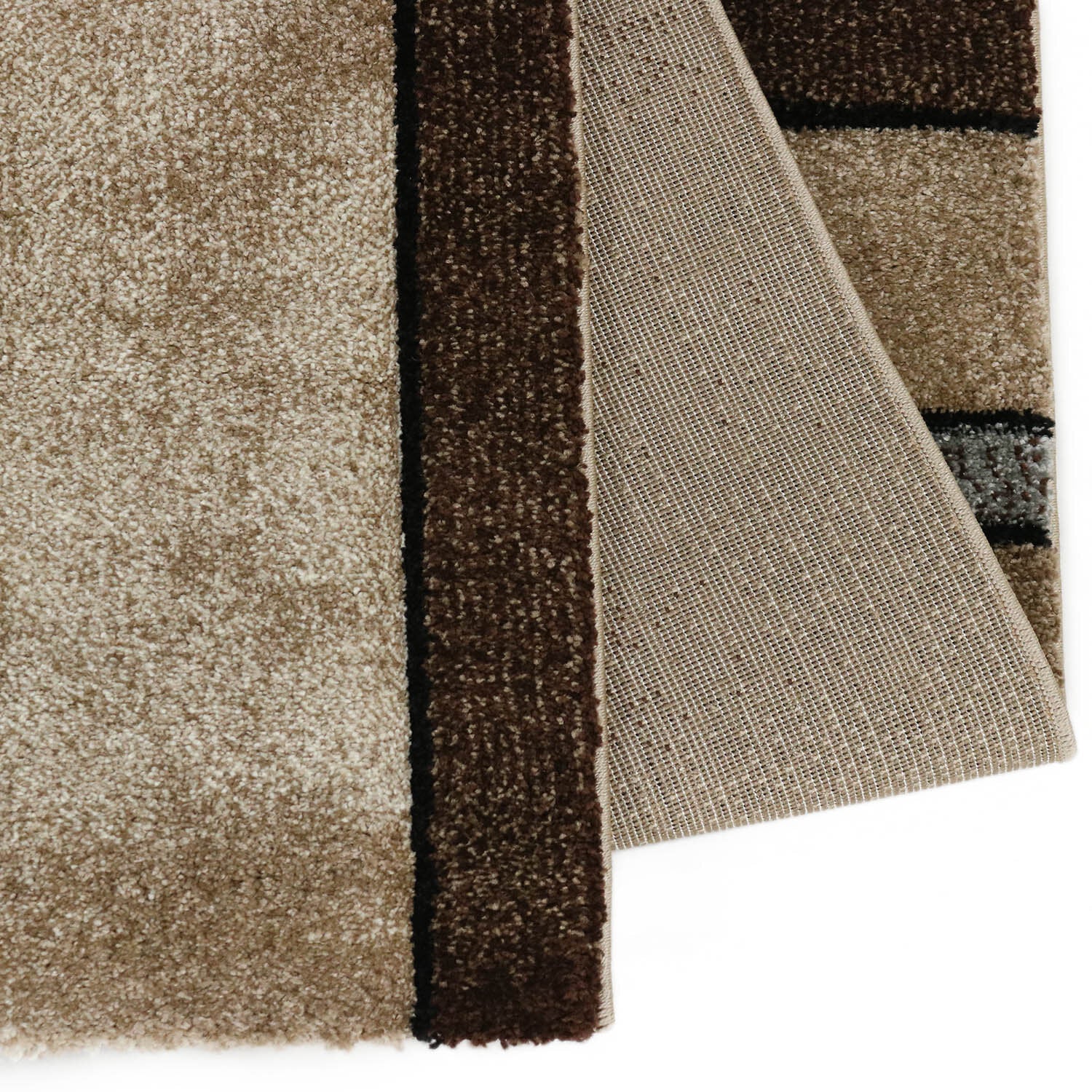 Vloerkleed Brilliance 661-71 Brown — bovenaanzicht