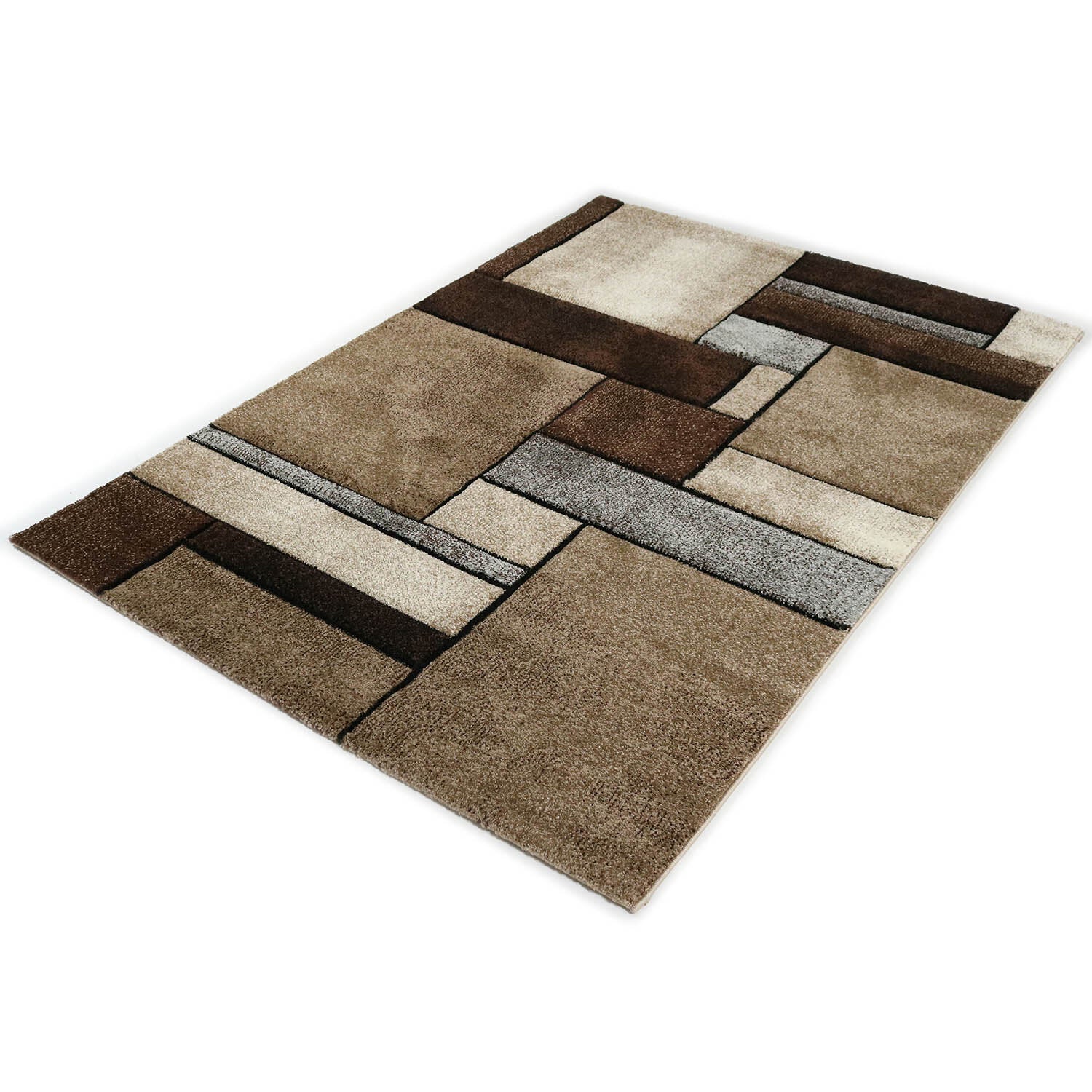 Vloerkleed Brilliance 661-71 Brown — detail weefsel