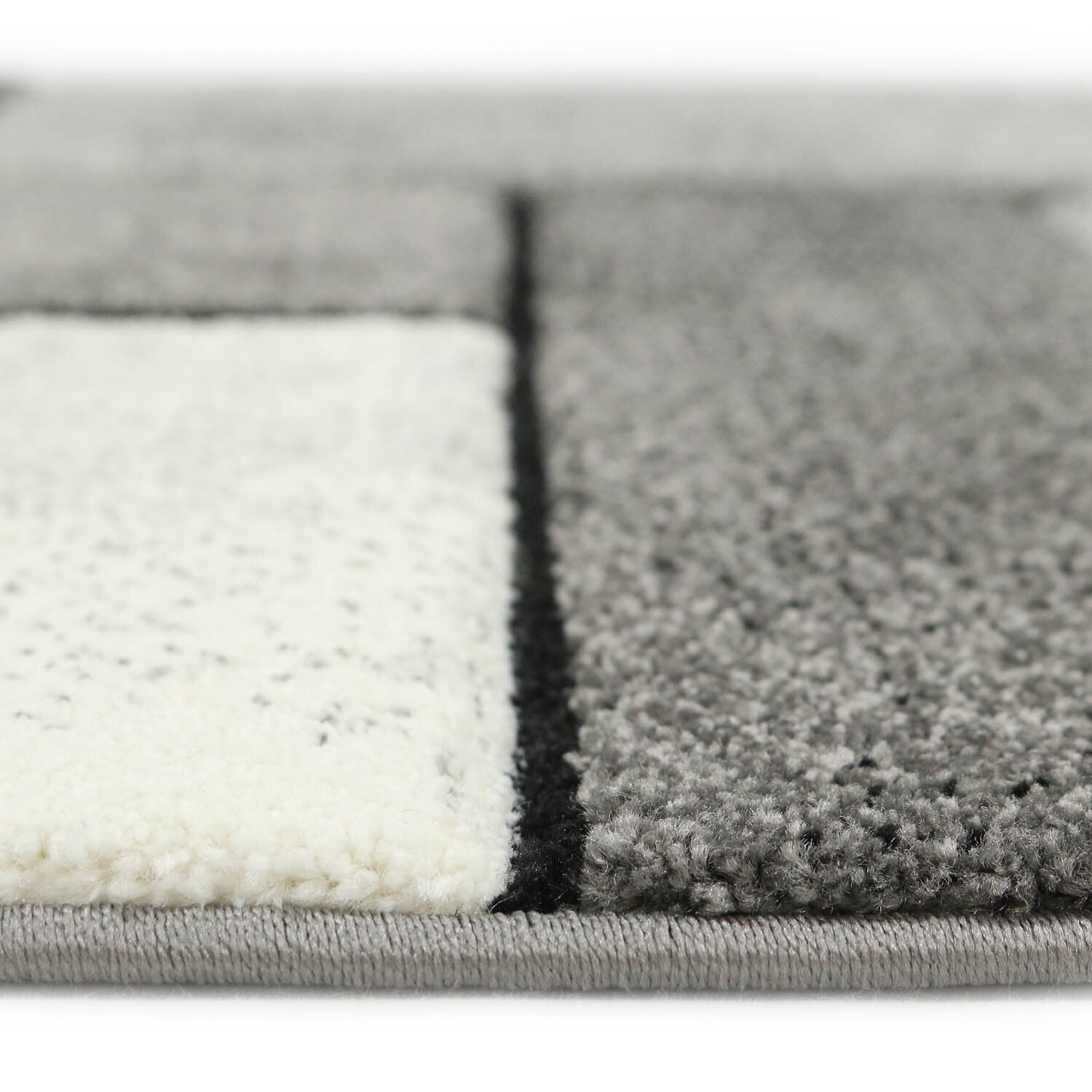 Vloerkleed Brilliance 661-95 Grey - Vooraanzicht