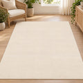Vloerkleed Cozy Beige – Laagpolig geweven kleed voor woonkamer en hal