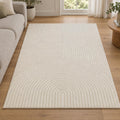 Rug Elio 2252 Cream – Light low-pile with a jute backing